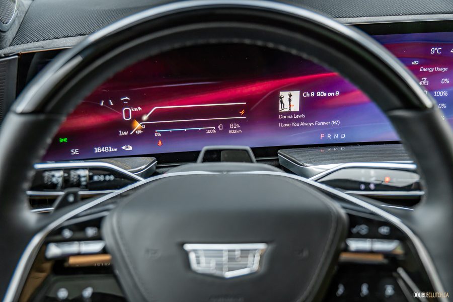 2025 Cadillac Escalade IQ interior