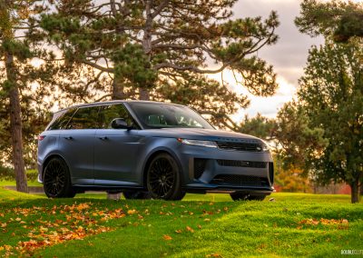 2025 Range Rover Sport SV in Nebula Blue matte