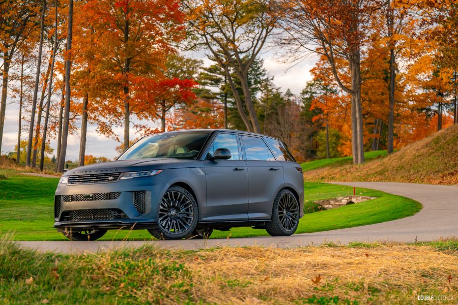 2025 Range Rover Sport SV in Nebula Blue matte