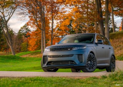 2025 Range Rover Sport SV in Nebula Blue matte