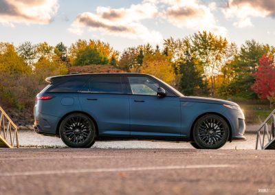 2025 Range Rover Sport SV in Nebula Blue matte