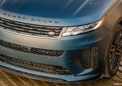 2025 Range Rover Sport SV in Nebula Blue matte