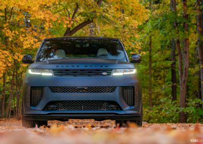 2025 Range Rover Sport SV in Nebula Blue matte