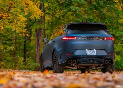 2025 Range Rover Sport SV in Nebula Blue matte