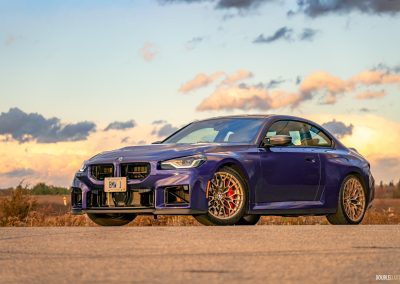 2026 BMW M2 CS in Velvet Blue