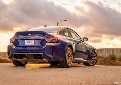 2026 BMW M2 CS in Velvet Blue