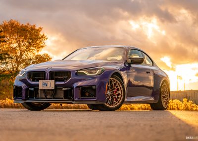 2026 BMW M2 CS in Velvet Blue