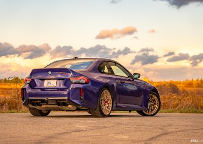 2026 BMW M2 CS in Velvet Blue