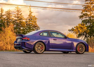 2026 BMW M2 CS in Velvet Blue