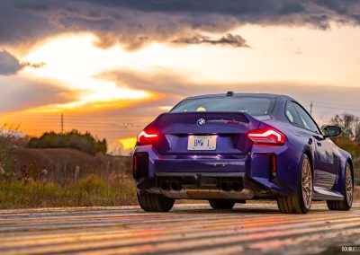 2026 BMW M2 CS in Velvet Blue
