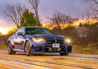 2026 BMW M2 CS in Velvet Blue