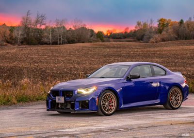 2026 BMW M2 CS in Velvet Blue