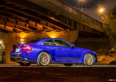 2026 BMW M2 CS in Velvet Blue