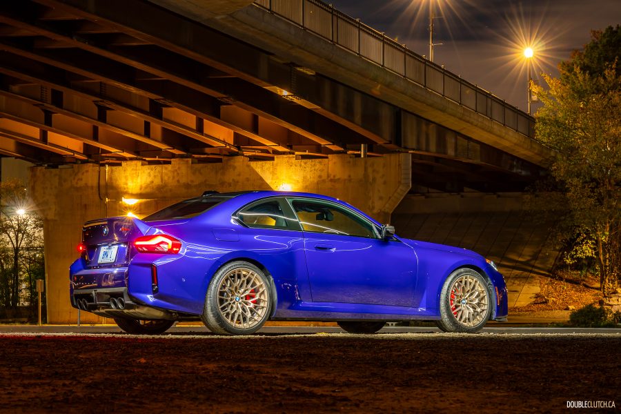 2026 BMW M2 CS in Velvet Blue