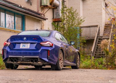 2026 BMW M2 CS in Velvet Blue