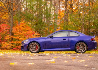 2026 BMW M2 CS in Velvet Blue