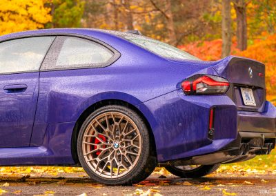 2026 BMW M2 CS in Velvet Blue