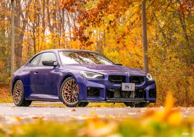 2026 BMW M2 CS in Velvet Blue