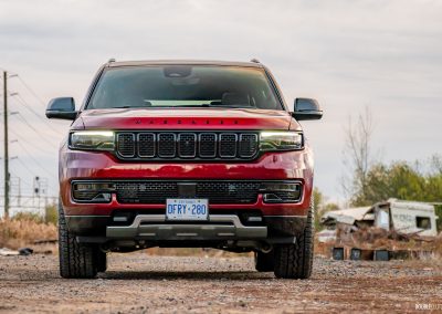 2025 Jeep Wagoneer Overland Edition in Velvet Red