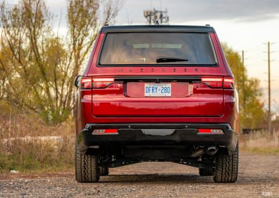 2025 Jeep Wagoneer Overland Edition in Velvet Red