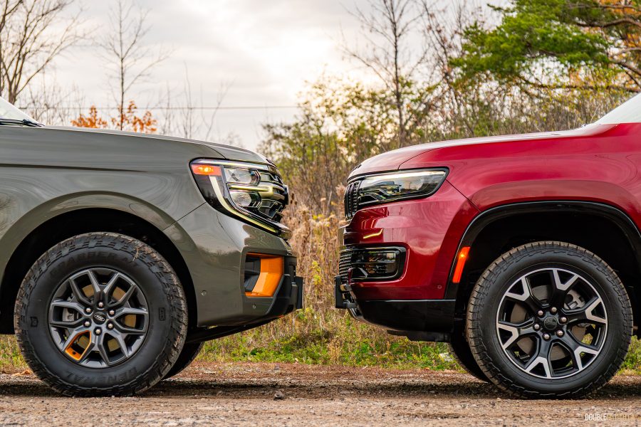 2025 Jeep Wagoneer Overland Edition and 2025 Ford Expedition Tremor