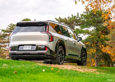 2026 Kia EV9 GT in Ivory Silver