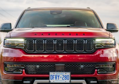 2025 Jeep Wagoneer Overland Edition in Velvet Red