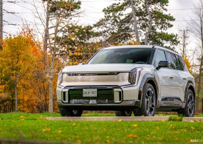 2026 Kia EV9 GT in Ivory Silver