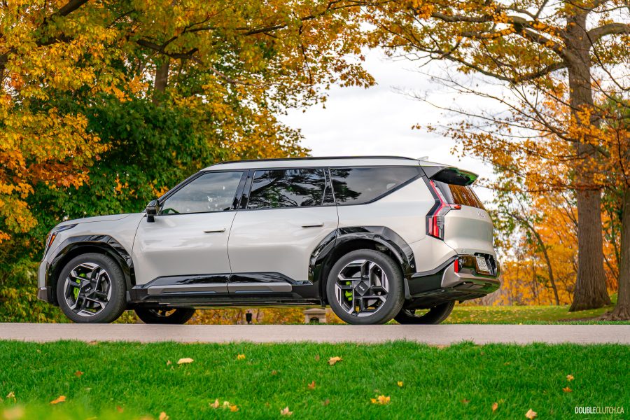 2026 Kia EV9 GT in Ivory Silver