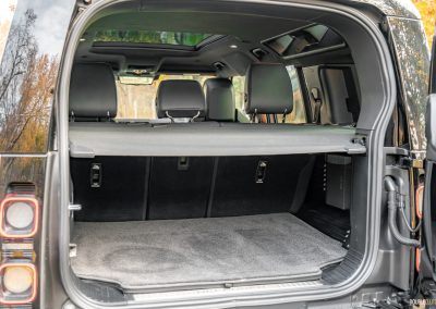 2026 Land Rover Defender OCTA interior cargo area