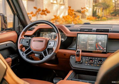 2026 Land Rover Defender OCTA interior in Burnt Sienna