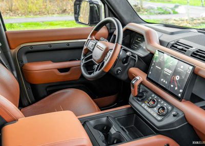 2026 Land Rover Defender OCTA interior in Burnt Sienna