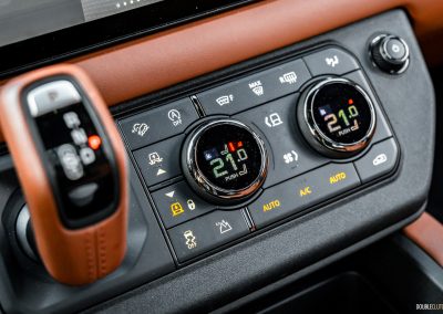 2026 Land Rover Defender OCTA interior in Burnt Sienna