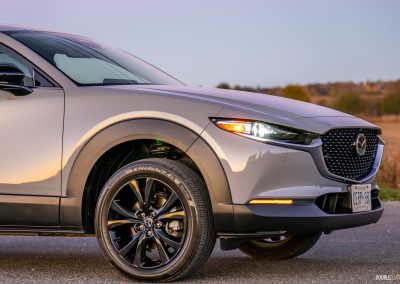 2025 Mazda CX-30 GT in Aero Grey front
