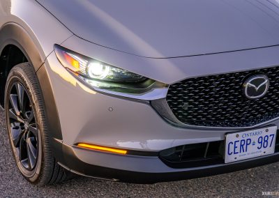 2025 Mazda CX-30 GT in Aero Grey front