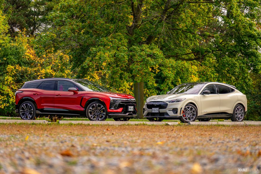 2025 Chevrolet Blazer EV SS vs. 2025 Ford Mustang Mach-E GT
