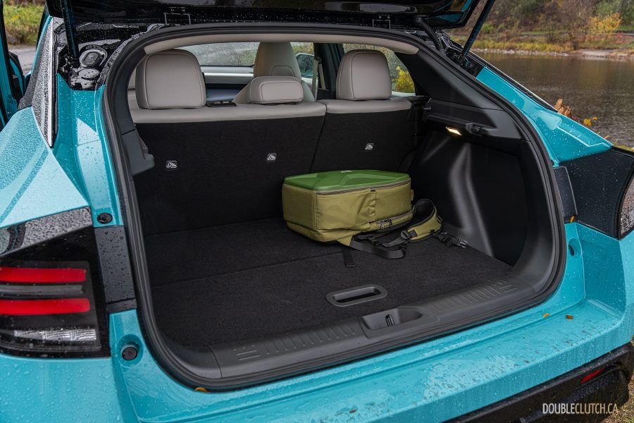 2026 Nissan Leaf cargo area
