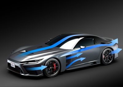 2027 Toyota Gazoo Racing GT aerodynamics