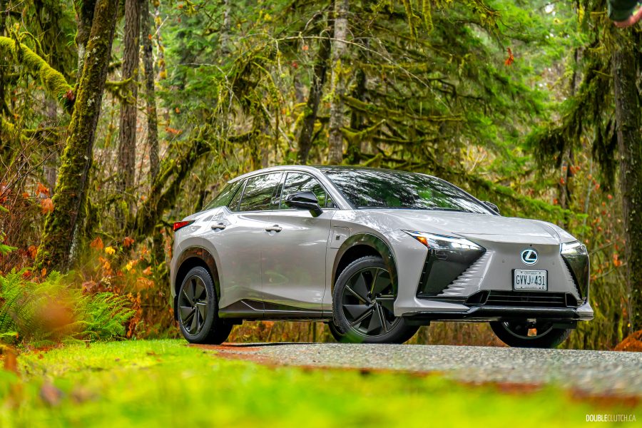 2026 Lexus RZ550e F Sport in Wind grey
