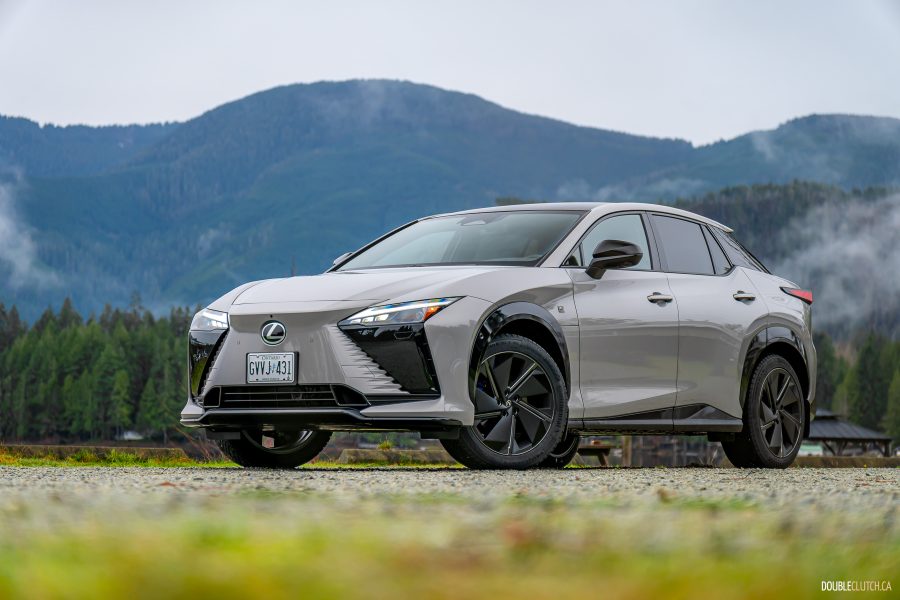 2026 Lexus RZ550e F Sport in Wind grey