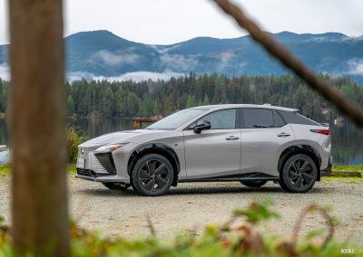 2026 Lexus RZ550e F Sport in Wind grey