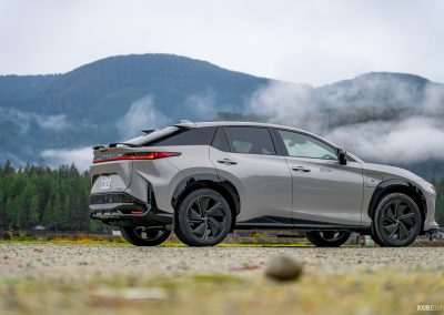 2026 Lexus RZ550e F Sport in Wind grey