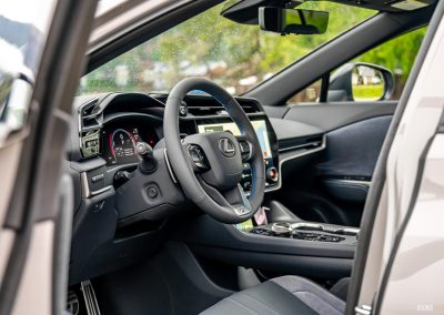 2026 Lexus RZ550e F Sport interior