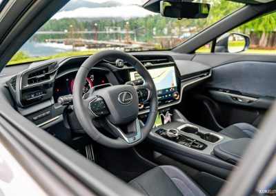 2026 Lexus RZ550e F Sport interior