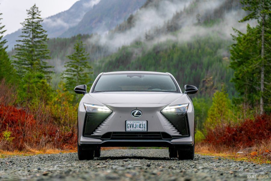 2026 Lexus RZ550e F Sport in Wind grey