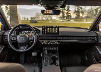 2026 Honda Civic Hatchback Hybrid interior