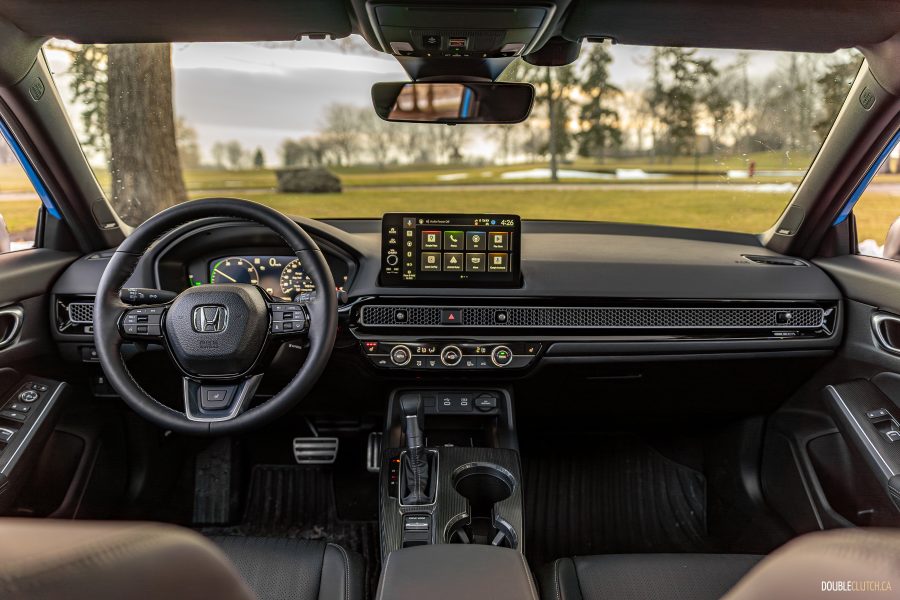2026 Honda Civic Hatchback Hybrid interior