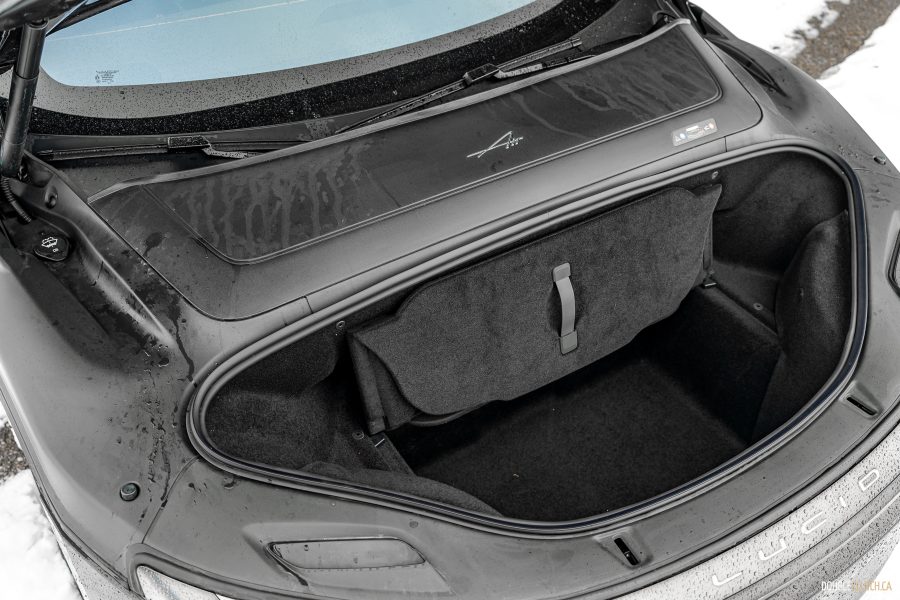 2026 Lucid Air Touring frunk