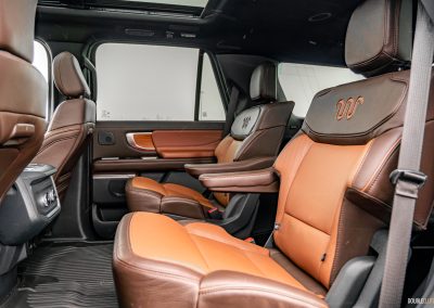 2025 Ford Expedition King Ranch interior in Mesa Del Rio leather