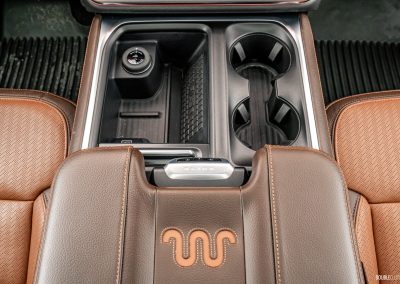 2025 Ford Expedition King Ranch interior in Mesa Del Rio leather